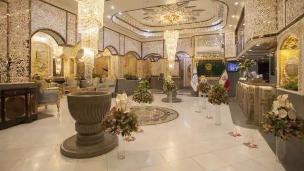 Lobby of Zohreh Hotel Isfahan