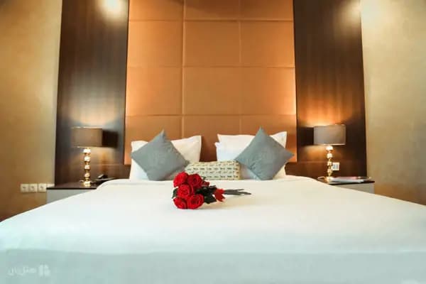 فضای داخلی اتاق در هتل ایران کیش