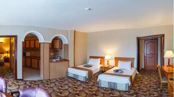 Suite interior of Parmis Hotel Kish