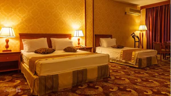 اتاق سه تخته در هتل پارمیس کیش