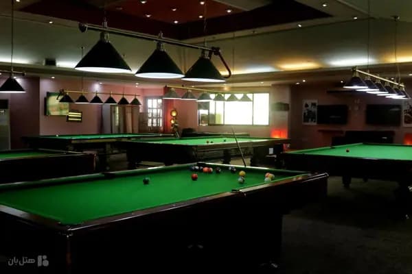 سالن بیلیارد هتل آریان کیش