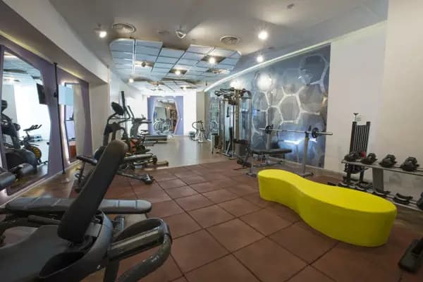 Gym at Roxan Hotel Tehran