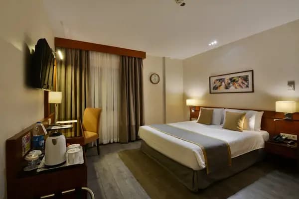 Deluxe double room photo at Elysee Hotel Shiraz Deluxe double room at Elysee Hotel Shiraz