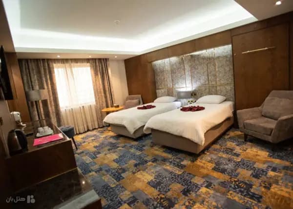 تصویر اتاق دوتخته تویین هتل پارس ائل گلی تبریز اتاق دوتخته تویین در هتل پارس ائل گلی تبریز