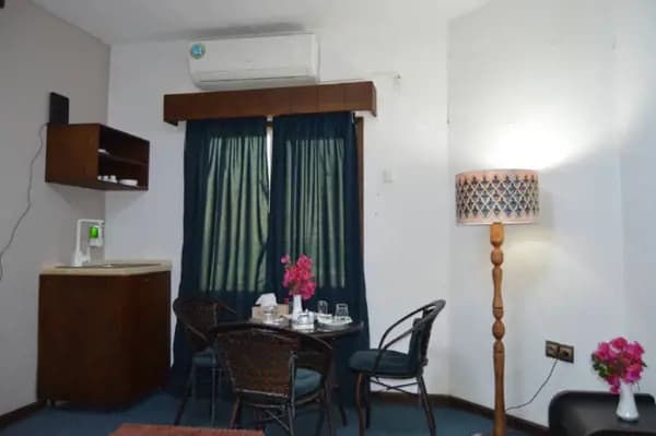 Calm room interior at Persian Gulf Beach Hotel Qeshm Calm room interior at Persian Gulf Beach Hotel Qeshm