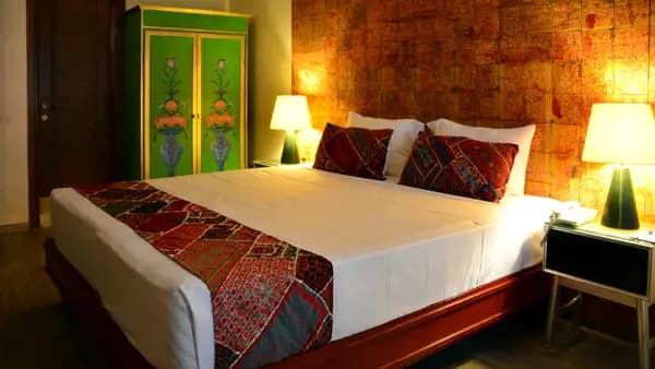 One-bedroom two-bed apartment photo at Ferdows Hotel Mashhad One-bedroom two-bed apartment at Ferdows Hotel Mashhad