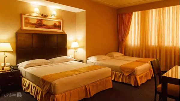 تصویر سوئیت یک خوابه دو تخته هتل جواد مشهد سوئیت یک خوابه دو تخته در هتل جواد مشهد