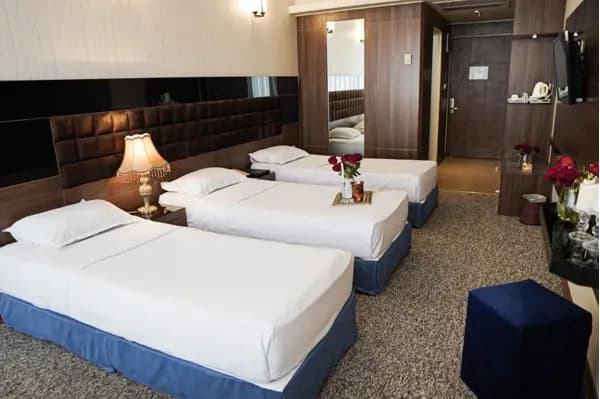 Triple room photo at Seynooh Hotel Mashhad Triple room at Seynooh Hotel Mashhad