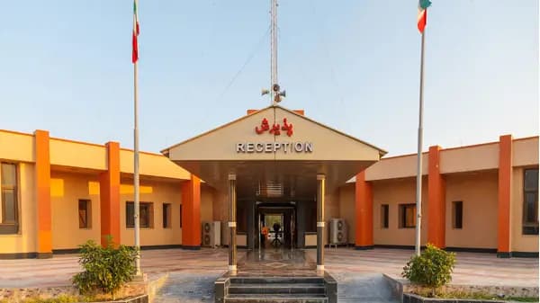 Exterior photo of Sahil Talayi Qeshm Hotel Exterior view of Sahil Talayi Qeshm Hotel
